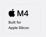 M4 — Built for Apple Silicon